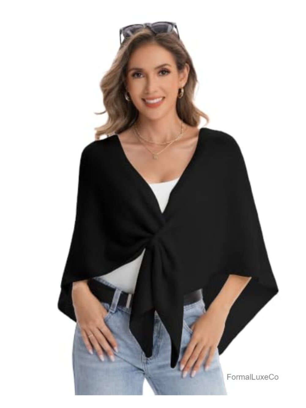Pashmina Blend Triangle Shawl Wrap Women's 72.8in Soft Warm Scarf
